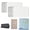 2.3*1.5in, variant on Clear Acrylic DIY Fridge Magnets Set with Adhesive Backing, DIY Acrylic Fridge Magnet Kit, Refrigerator Magnets for Home Office Classroom Decor