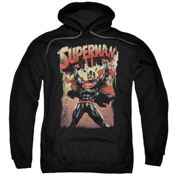 Superman - Lift Up - Pull-Over Hoodie - Small