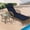 Brown Wicker/Navy Blue Cushion, variant on HOMEDIARY Outdoor Wicker Chaise Lounge Chair with Side Table, All-Weather Patio Lounger Chaise Sunbathing Reclining Chairs with Armrest & Pillow, 6-Position Adjustable Rattan Lounger Chair Set, Beige