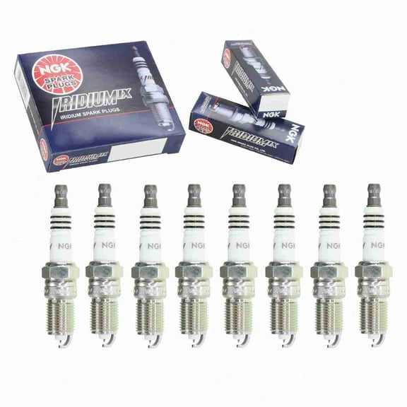 8 pc NGK Iridium IX Spark Plugs compatible with GMC Savana 1500 5.3L 5.7L V8 1998-2014