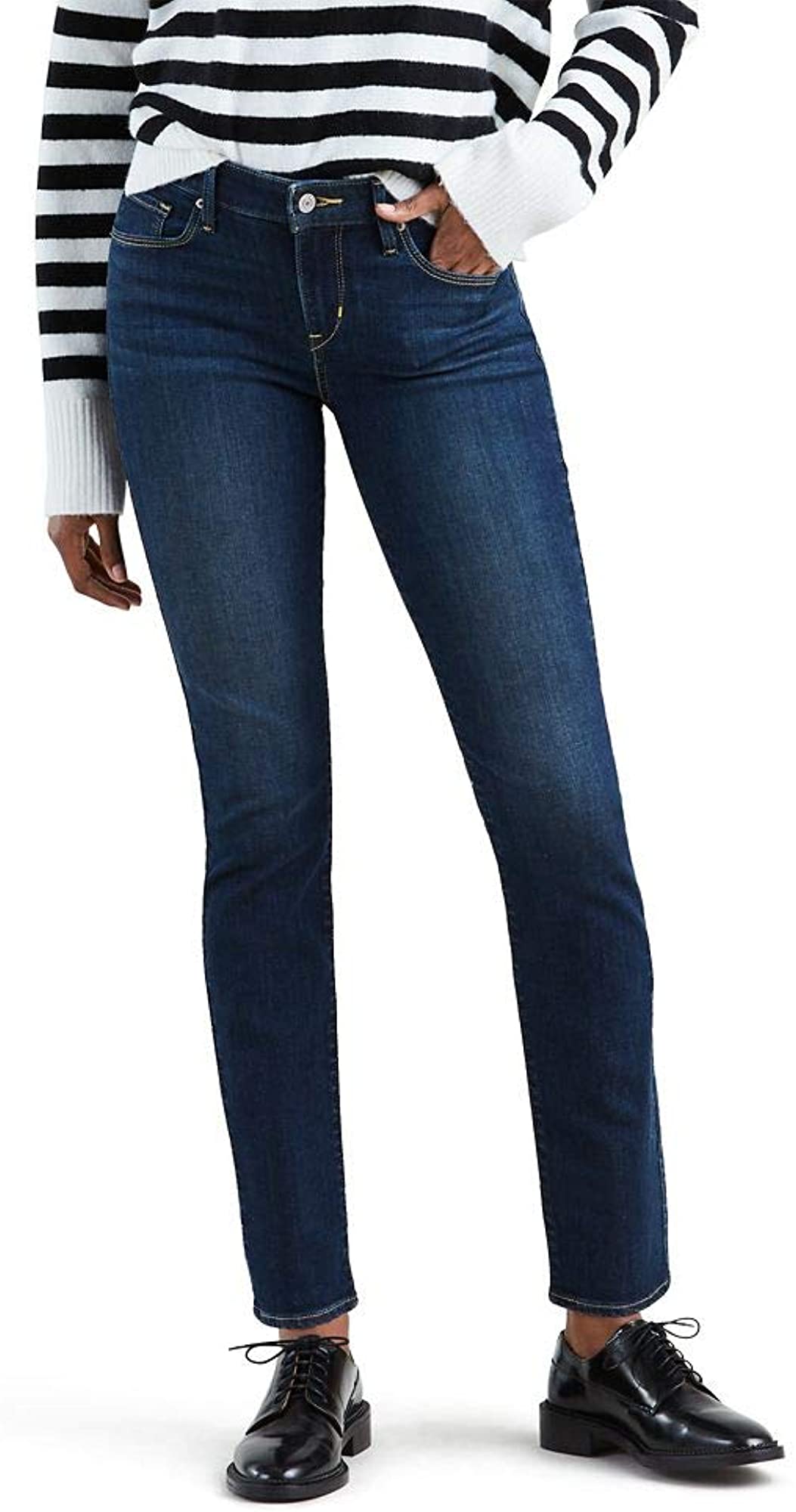 mid rise levi skinny jeans