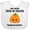 AA-White, variant on Inktastic Non-Verbal Trick or Treater with Cute Pumpkin Boys or Girls Baby Bib