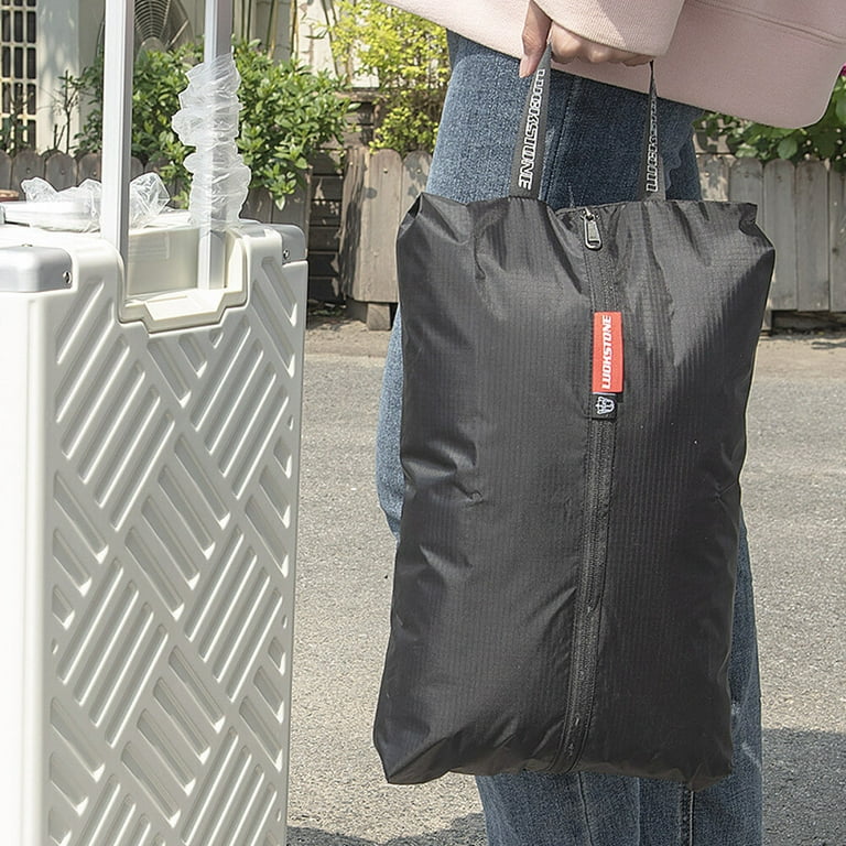 Outdoor Waterproof Travel Shoe Bag Nylon Shoe Storage Organizer