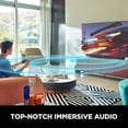 thumbnail image 5 of Assistrust Barra de sonido para Smart TV, barra de sonido con Bluetooth/ARC/Opt/AUX Connect, aumento automático de volumen, 3 modos de ecualizador, barra de sonido desmontable 2 en 1 para TV/PC/juegos, 5 of 5