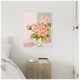 thumbnail image 2 of Amanti Art Douces Roses I Framed Canvas Wall Art Print, 2 of 6