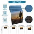 thumbnail image 6 of Table Runner - 60 Inch Long, Western Cactus Sunrise Kitchen Dining Table Runner Dresser Scarves, Modern Abstract Art Retro Farmhouse Decor for Coffee Tables Wedding Party Banquet, 6 of 8