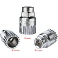 thumbnail image 3 of Bike Crank Extractor/Arm Remover and Bottom Bracket Remover with 16mm Spanner/Wrench. Professional Bicycle Repair Tool Kit, 3 of 7