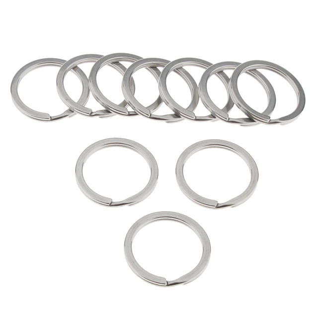 Llavero Cola Gancho para Camping Escalada Deportes Plata 28mm
