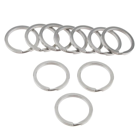 Llavero Cola Gancho para Camping Escalada Deportes Plata 28mm