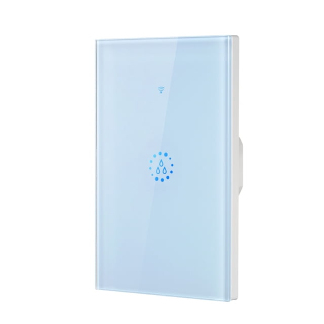 Wi-Fi Smart Boiler Touch Switch Voice Control Compatible with Home APP Remote Control Schedule Family Share Water Touched Switch High-Power