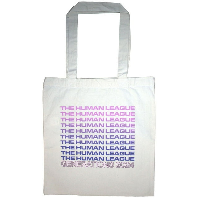 The Human League Sac Fourre-Tout en Coton Generations Tour 24