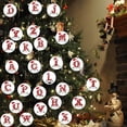 thumbnail image 3 of Christmas Pendant Creative Personalized Alphabet Hanging Ornament for Festive Christmas Tree Decoration, 3 of 8