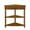 Brown, variant on Aukfa 3 Tier Corner Table with Drawer, Triangle End Table for Entryways, Hallways, and Small Spaces, Dark Brown