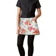 thumbnail image 3 of Men Women Aprons with Pockets Work Waist Apron Pioneer Colorful Floral Half Apron, 3 of 6