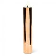 thumbnail image 1 of Metallic Rose Gold Flameless Led Pillar Candle, 1 of 1