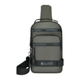 thumbnail image 2 of Bolso bandolera para hombre, bolsa de almacenamiento, bolsa de pecho impermeable para ciclismo, viajes, trabajo Verde, 2 of 10