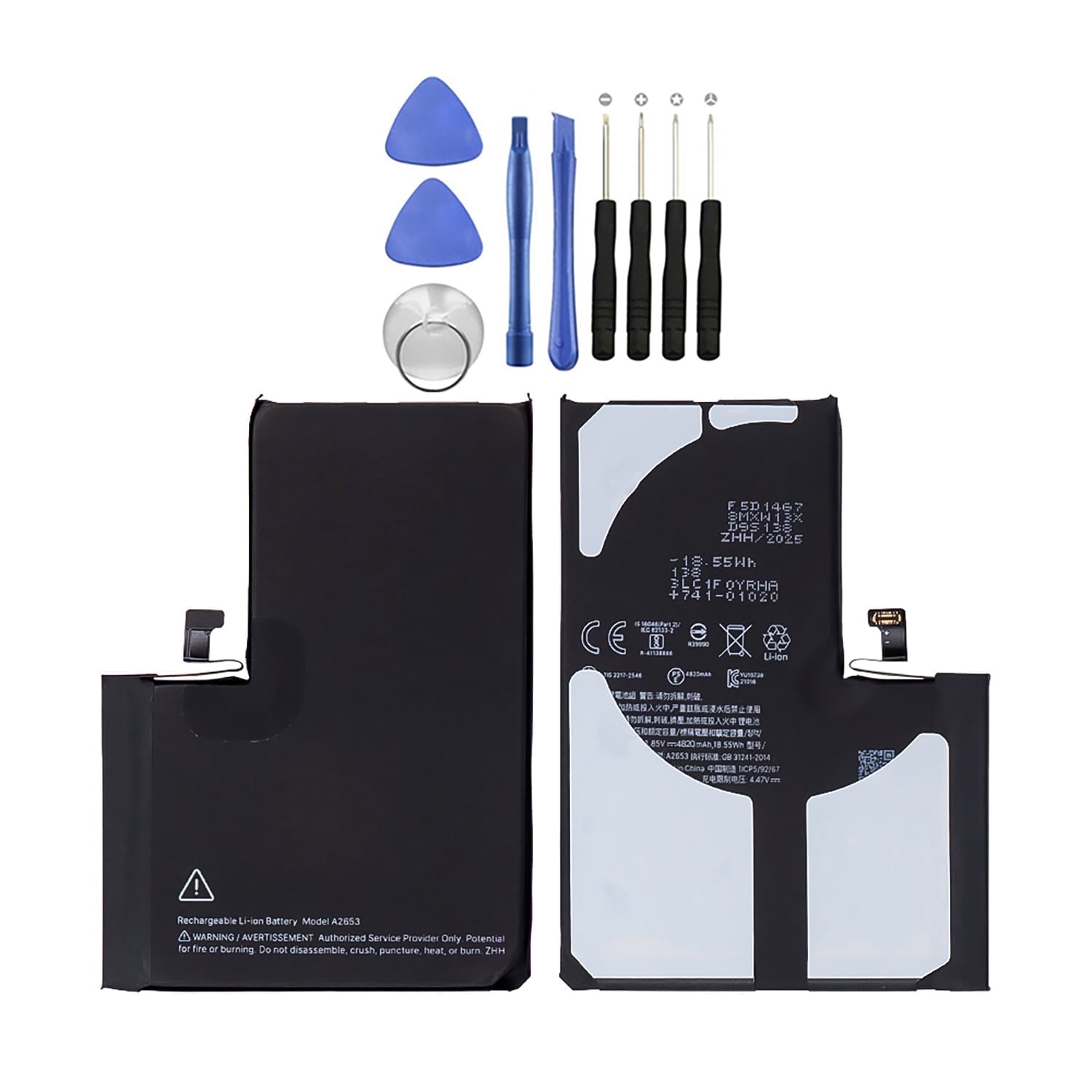 KIQ For Apple iPhone 15 Pro Max Replacement Battery(Extended