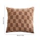 thumbnail image 3 of Uuiauoio Plush Grid Pillow Cover, Soft Lint Checkerboard Cushion Case for Sofa and Living Room, Zippered Decorative Throw Pillow Cover , Options for Home Decor, 3 of 6
