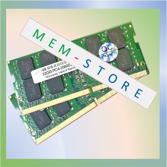64GB (2x32GB) DDR4 2666MHz SODIMM Crucial CT2K32G4S266M Equivalent