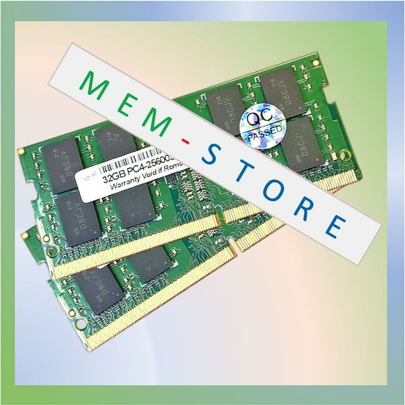 64GB (2x32GB) DDR4-3200 SODIMM Memory for LIFEBOOK E4411, E4511, E5411 Notebook (3rd Party)