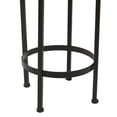 thumbnail image 4 of DecMode 28", 24", 20" Black Metal Traditional Plantstand, 1 - Piece, 4 of 11