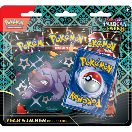 Pokemon Trading Card Games SV4.5 Paldean Fates Tech Sticker Collection Mashiff
