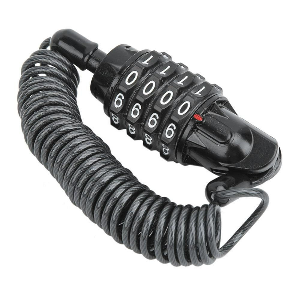 LYUMO Universal Motorcycle Helmet Lock & Cable Code Combination PIN