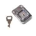 thumbnail image 3 of J402 Cabinet Box Square Lock With Key Spring Latch Catch Toggle Locks Hasp 1pc, 3 of 6