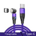 thumbnail image 1 of USLION 60W Cable magnético Carga rápida 4.0 USB C a tipo C Cable PD Carga rápida para Huawei P40 Cable cargador de datos para MacBook Tan Jianjun unisex, 1 of 2