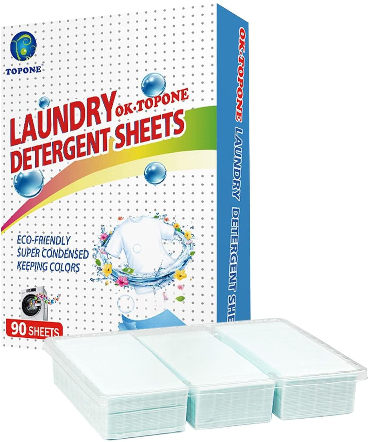 Laundry Detergent Strips Laundry Detergent Sheets 90Lonbiaci Piece