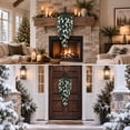 thumbnail image 5 of Tyidzon 30.7" Christmas Teardrop Swag, Artificial Pine Branches Teardrop Door Swag for Winter Wall Home Decor, 5 of 7