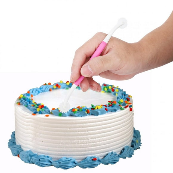 Cake Decorating Tool Accessories Tools 3Pcs Decor Fondant Flower Cutter for Set Rail Garden Flower Kit for Outdoor Flower Sculpting Modeling Tools