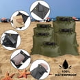 thumbnail image 4 of 6 bolsas secas impermeables (verde), 1,5 l/2,5 l/3 l/3,5 l/5 l/8 l bolsas secas ligeras bolsa seca portátil para senderismo al aire libre, pesca, camping, 4 of 5
