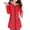 Red, variant on ZQUUVOU Winter Puffer Jacket for Women Casual Long Hooded Padded Coat with Pockets Thick Warm Cotton Jacket Outerwear Tops Pink