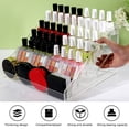 thumbnail image 4 of Transparent Makeup Display Case - 3/4/5/6/7 Layers, Large Capacity, Acrylic Tray, Multifunctional Tidy Storage, 5 Sizes, Nail Polish Palette Lipstick Sunglass Organizer, Household Supplies, 4 of 8