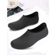 thumbnail image 5 of Gustave Unisex Barefoot Water Skin Shoes Strip Beach Sock Quick-Dry Aqua Water Socks For Beach Swim Surf Outdoor Exercise "M,Black", 5 of 9