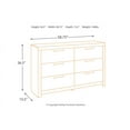 thumbnail image 4 of Benchcraft Derekson 6 Drawer Dresser, 4 of 4