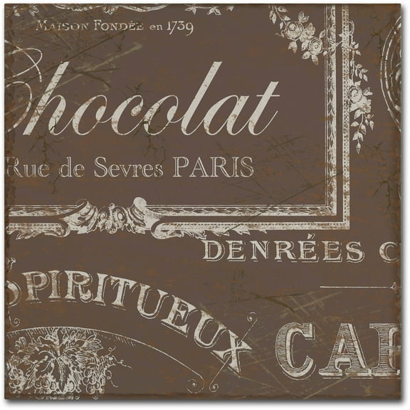 Trademark Fine Art "Bon Mots III" Canvas Art by Color Bakery