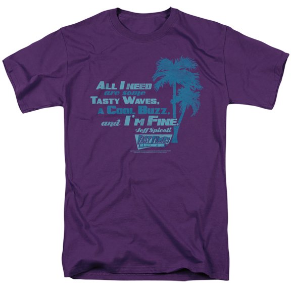 Fast Times Ridgemont High All I Need Unisex Adult T-Shirt, Purple, Small