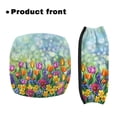 thumbnail image 2 of HELLHERO Walker Seat Covers & Seat & Back Covers with Washable Removable Breathable Stain Proof Springtime Floral Bouquet Theme, 2 of 7
