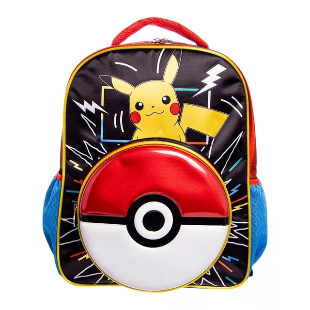 Mochila Escolar Grande Primaria Ruz Pokemon Pikachu 178158