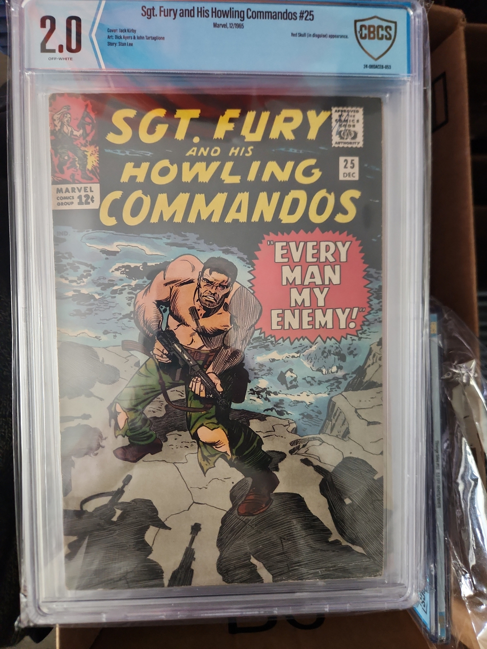 Cover of Sgt. Fury #25