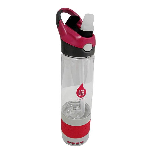 Ultra Beats 2 In 1 Water Bottle With LED, 3W Waterproof Bluetooth