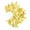 Golden, variant on Gothic Non Piercing Ears Clip Fashion Big Leaf Earring Cuff Gold Silver Color One Side Bib Jewelry Decor for Party Prom