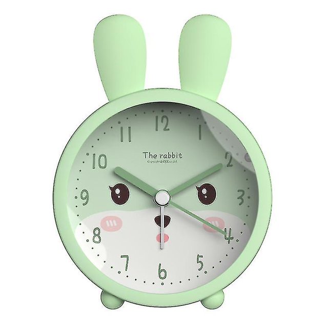 Relojes de movimiento de onda para mesa y escritorio, venta al por mayor de fábrica, despertador con animales de dibujos animados para decoración de dormitorio