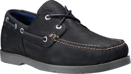 timberland men's piper cove leather boat shoes
