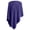 Royal Purple, variant on PULI Women's Knit Shawl Poncho Sweater, Button Wrap Cardigan Cape, 6-Way Lightweight Scarf for Travel, Spring, Fall and Winter