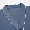 thumbnail image 6 of KyCheLot Men's 2 Piece Pajama Sets Comfy Loose Button down Short Sleeve Shirts and Elastic Waist Pants, 6 of 6