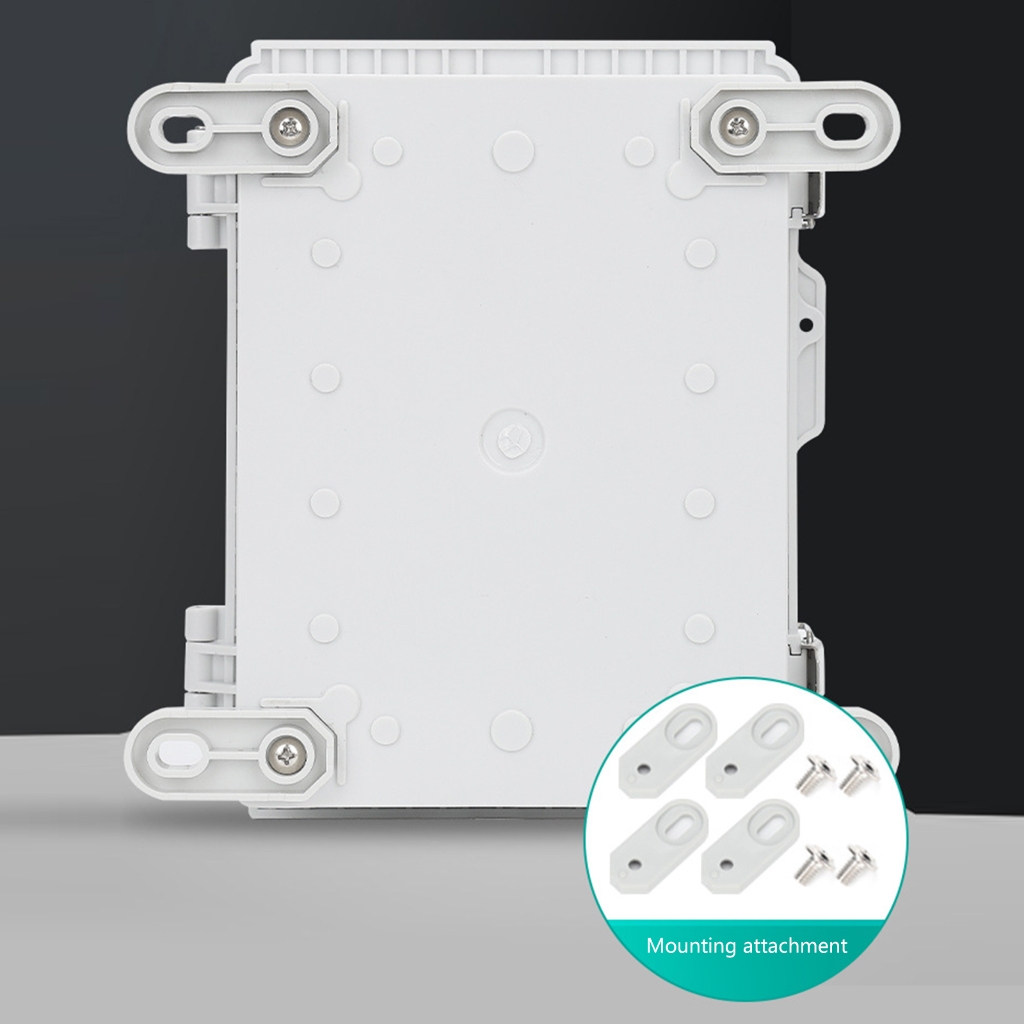 Geemin Customizable Outdoor Electrical Box Reliable Electrical Box Waterproof Dustproof Cover for DIY Projects Easy Mounting
