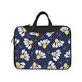 thumbnail image 2 of YFYANG 15.6 inch Universal Laptop Bag Oxford Cloth Laptop Sleeve, Multi-functional Lovely Blue Daisy Flowers Notebook Computer Messenger Bag Handbag, 2 of 8